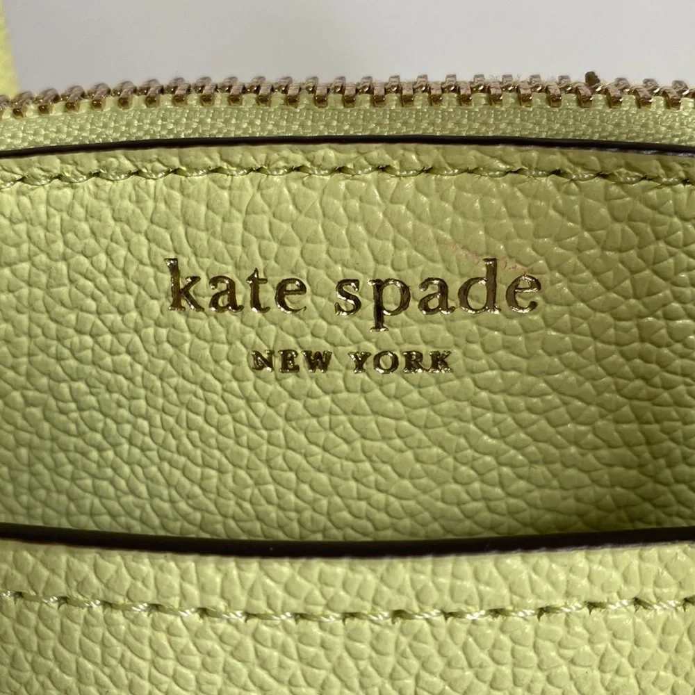 Kate Spade Collection Margaux Mini Satchel Top Handle Bag in Lemon Sorbet - Picture 2 of 11